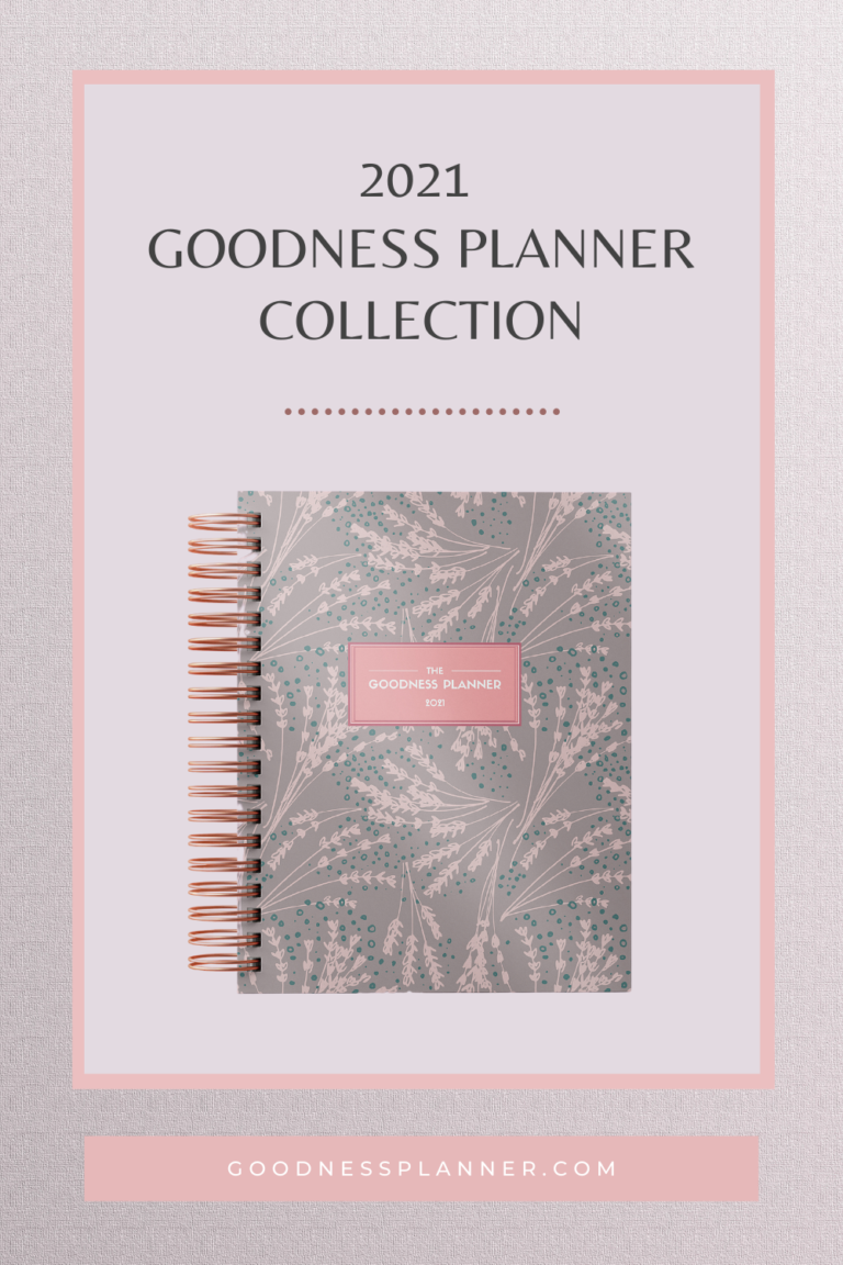 The 2021 goodness planner collection is here a planner for christian women